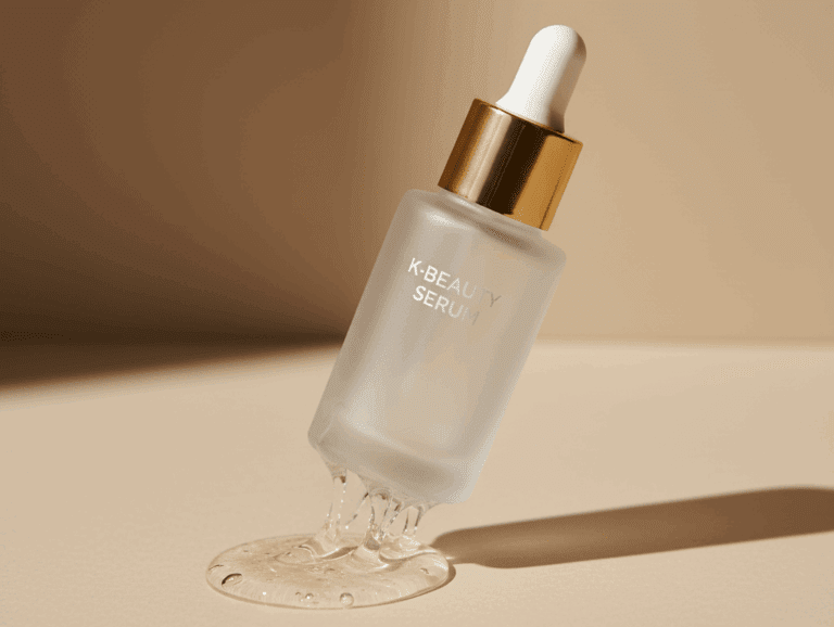 A clean, warm-toned photo of the serum, showing its famous viscous texture, representing the successful COSRX Amazon strategy.