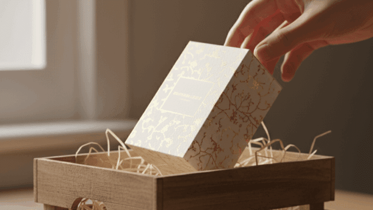 A conceptual image illustrating bootstrapping strategies for startups, showing a product being lifted by bootstraps from a small wooden box.